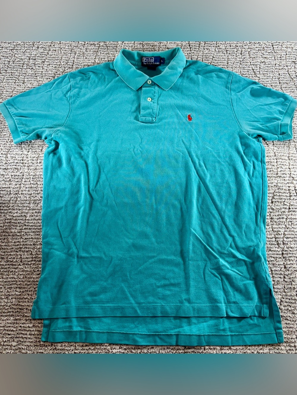 Polo Ralph Lauren Men’s Size Large Teal Polo Shirt